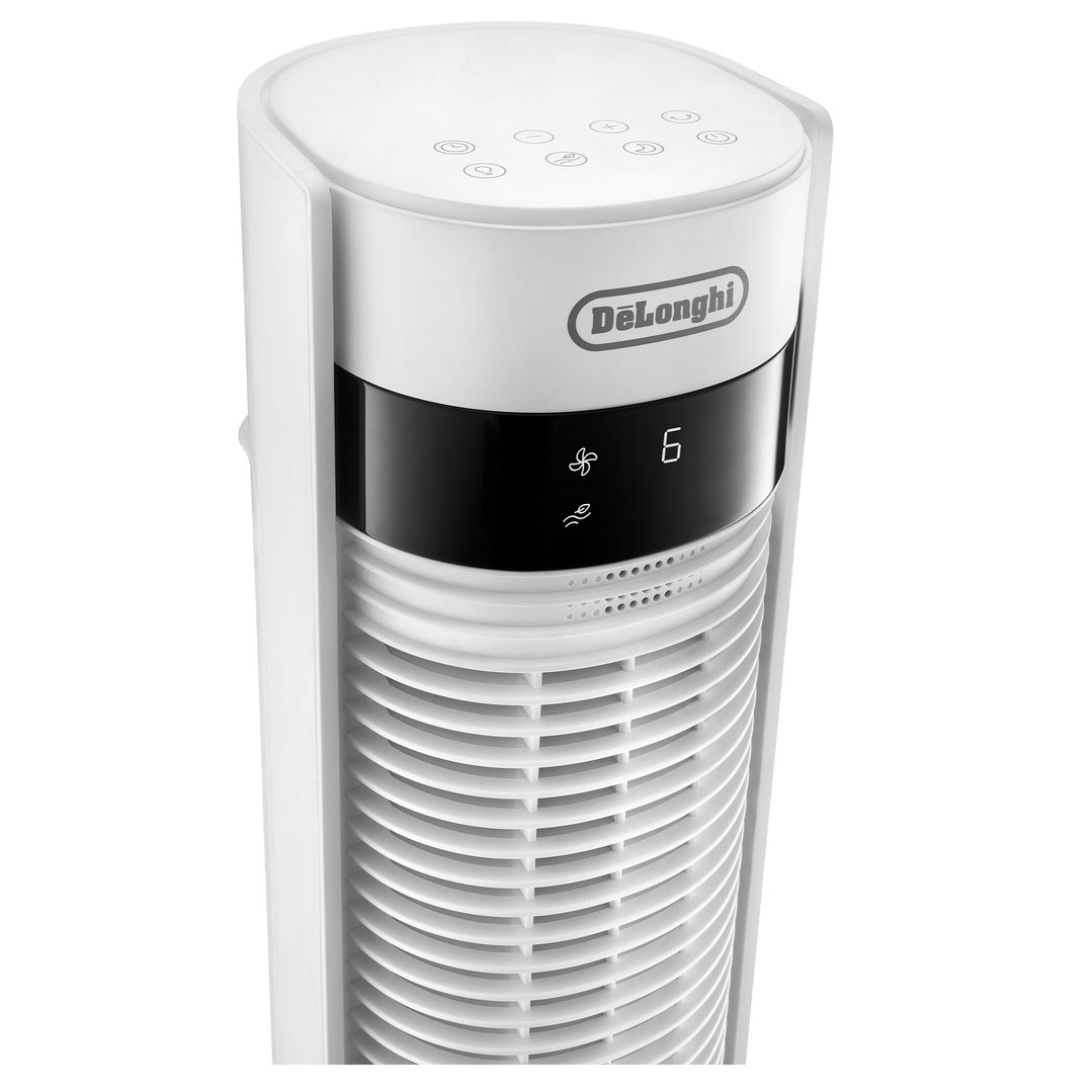 Delonghi Tower Fan White DETF110DCWH