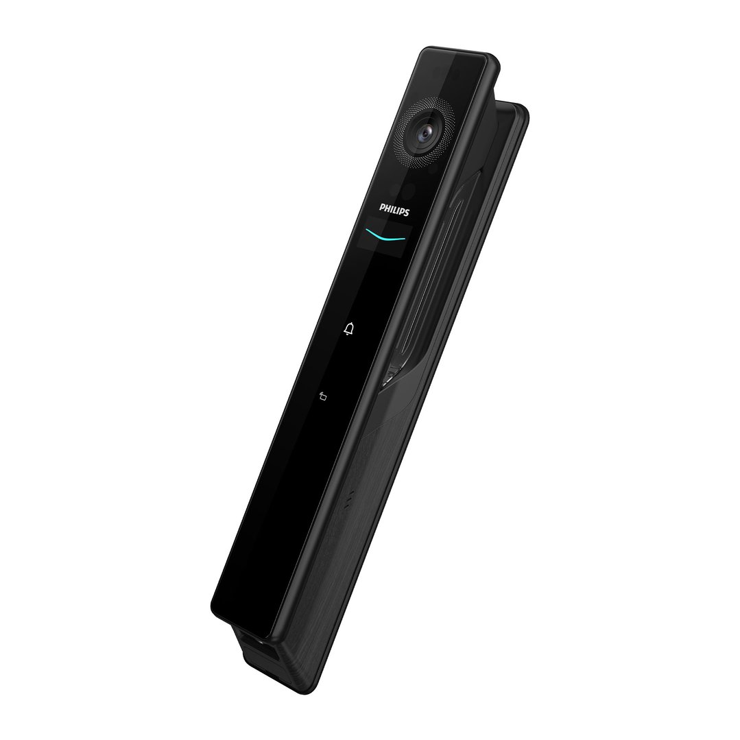 Philips 9000 Series Palm and Face Recognition Smart Lock - Black DDL902-MFVP-11HWS-B