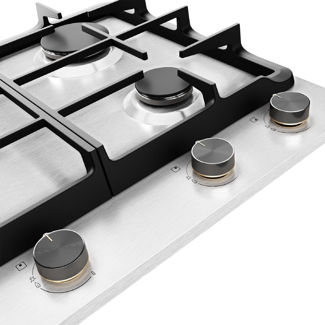 Electrolux 90cm UltimateTaste 900 5 Burner Gas Cooktop Stainless Steel EHG955SE