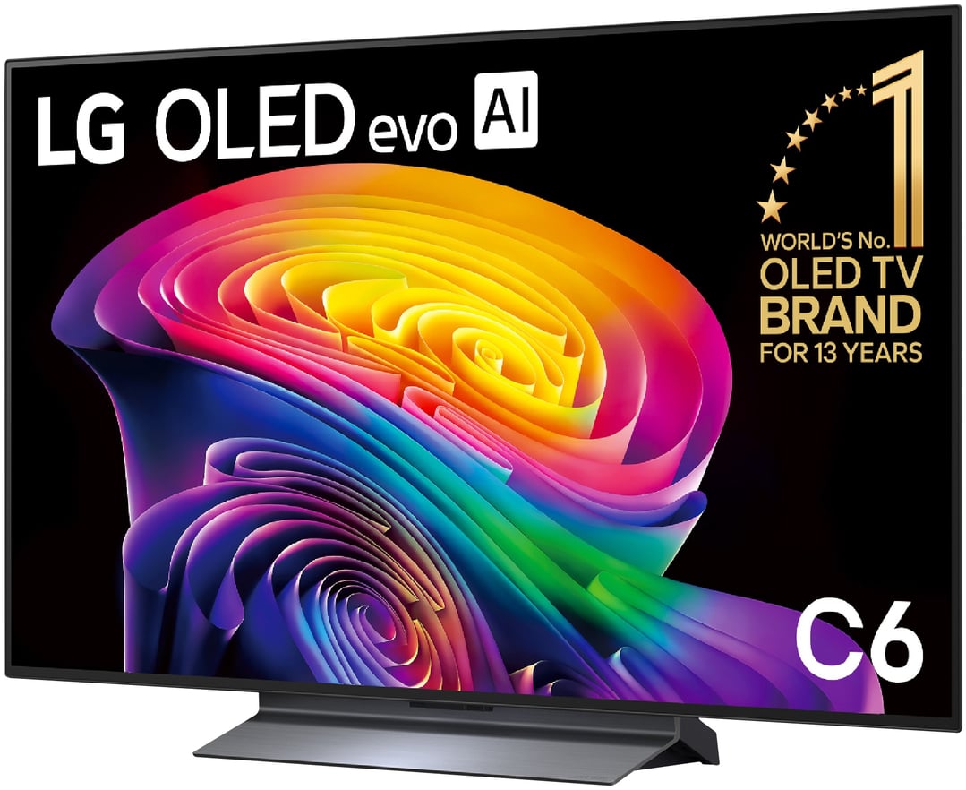 LG 48" OLEDC6 EVO AI 4K Smart TV 2026 OLED48C6PSA