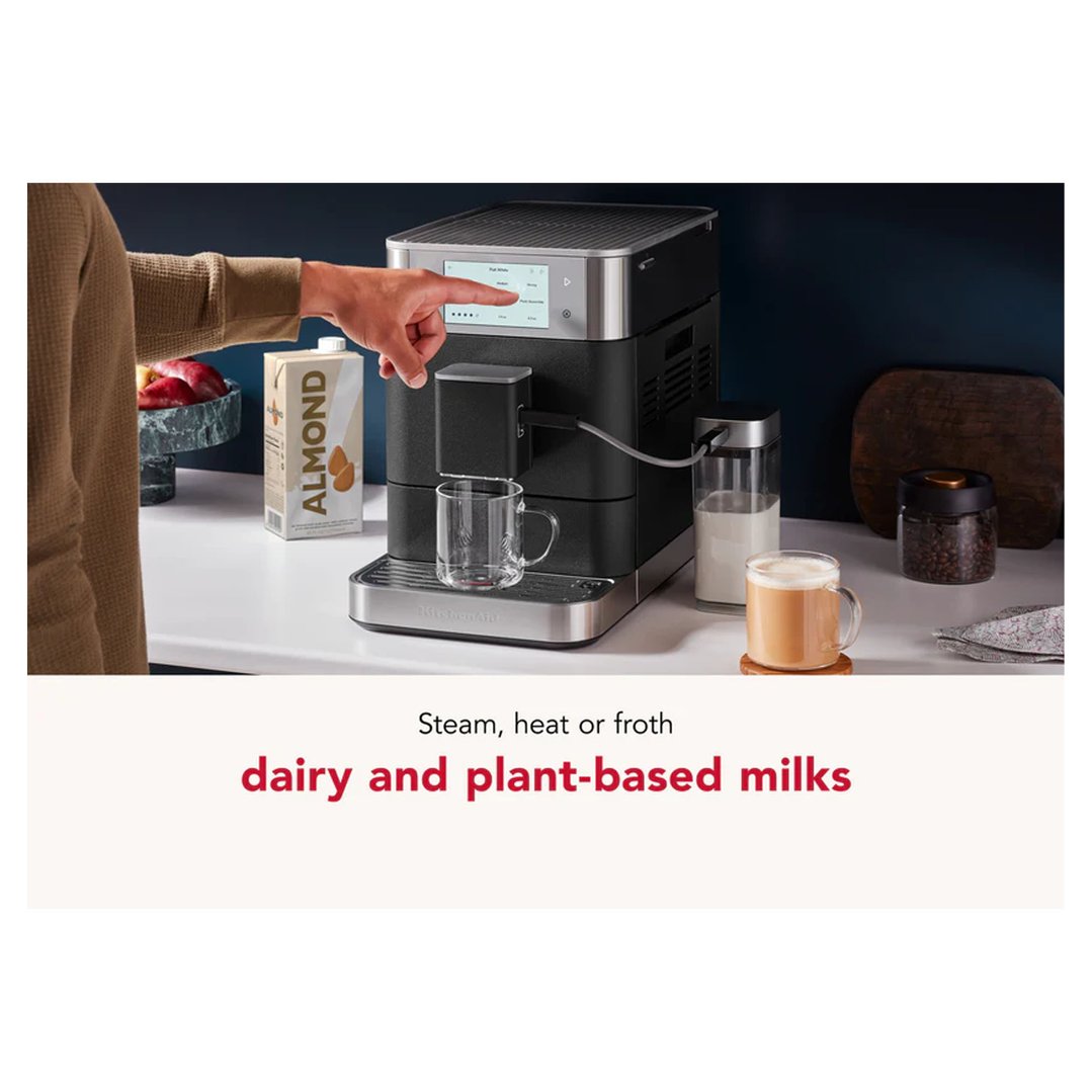 Kitchenaid Fully Automatic Espresso Machine with Milk Container Black 5KES8558ABK