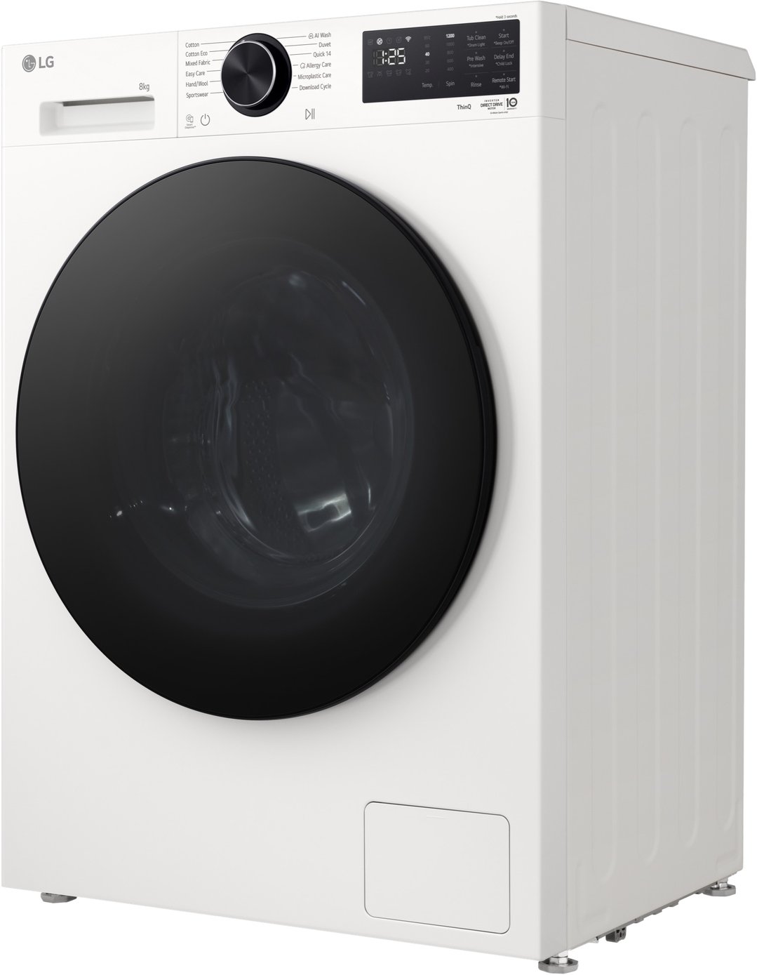 LG 8kg Series 3 Slim Front Load Washer White WX3-1208W