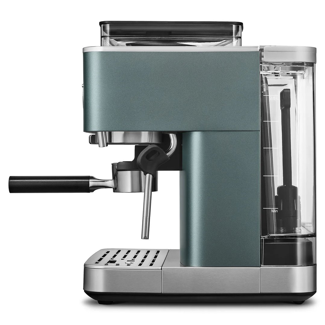 Kitchenaid Semi Automatic Espresso Machine with Burr Grinder Juniper 5KES6551AJP