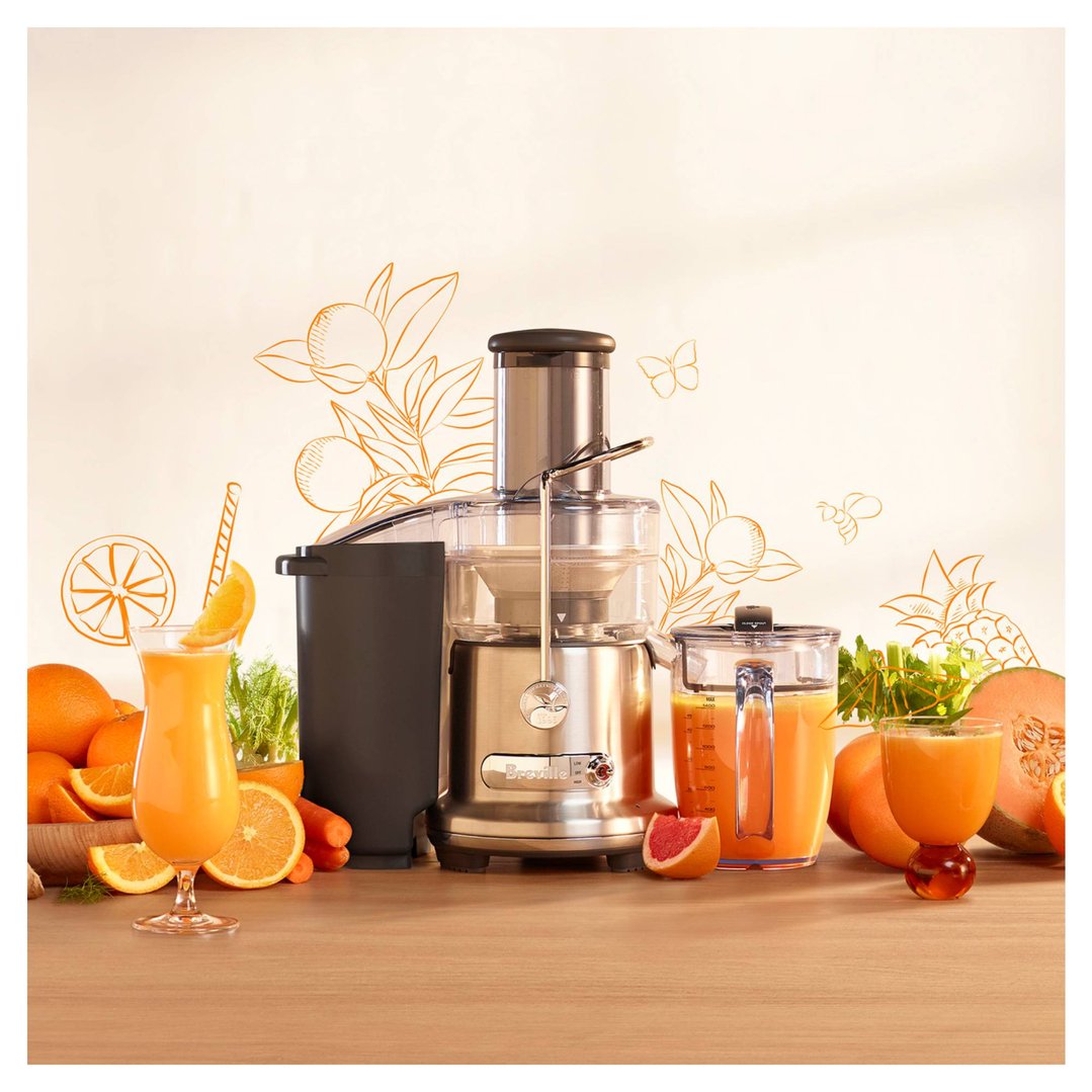 Breville the Juice Fountain™ Fresh 95 - Brushed Stainless Steel BJE420BSS4IAN1