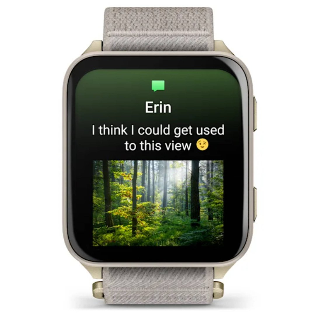 Garmin Venu® X1 Soft Gold with Titanium Caseback 010-02980-15