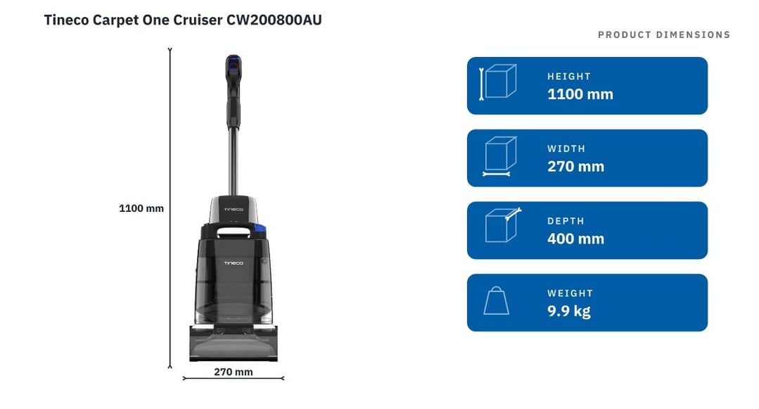 Tineco Carpet One Cruiser CW200800AU