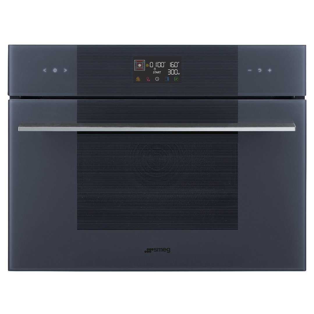 Smeg Linea Compact Speed Oven Neptune Grey SOA4102M1G. Buy Online