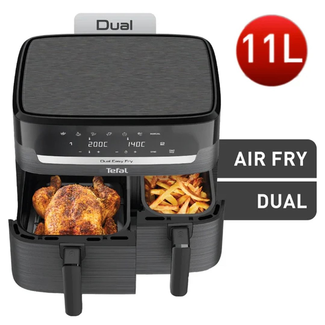 Tefal Dual Easy Fry XXXL 11L Air Fryer EY9428