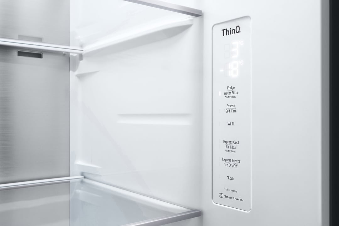 LG 635L Side by Side Fridge in Stainless Finish GS-L600PL