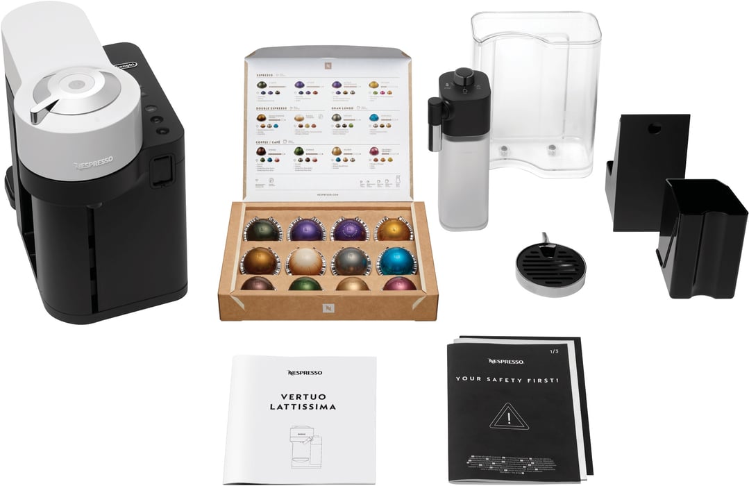 Delonghi Nespresso Vertuo Lattissima Black ENV300B