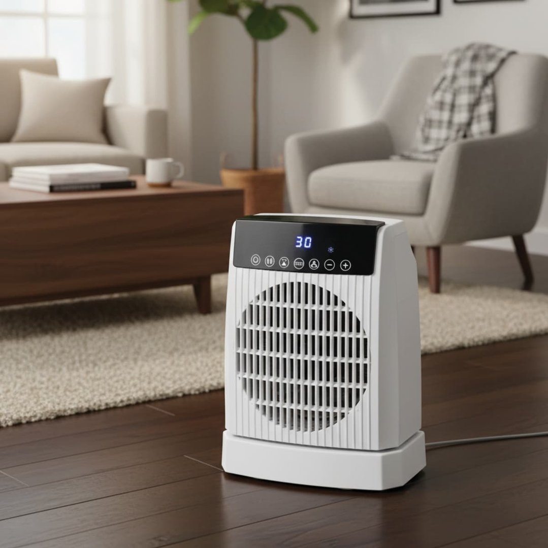 Olimpia Splendid 2000W Fan Heater White CALDOSOUL