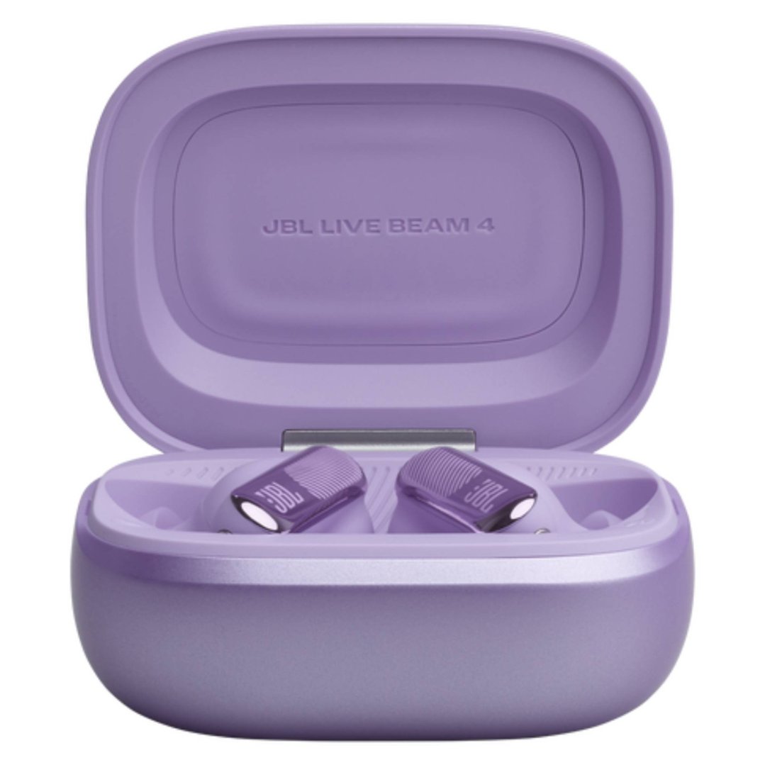 JBL Live Beam 4 True Wireless Noise Cancelling Earbuds - Purple JBLLIVEBEAM4PUR