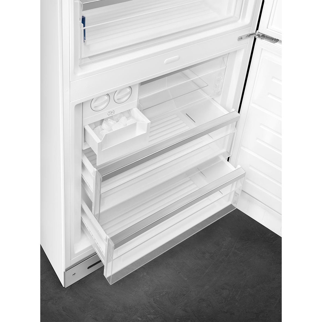 Smeg FAB 38 50’S Style Retro Refrigerator, Right Hand - White FAB38RWH5AU
