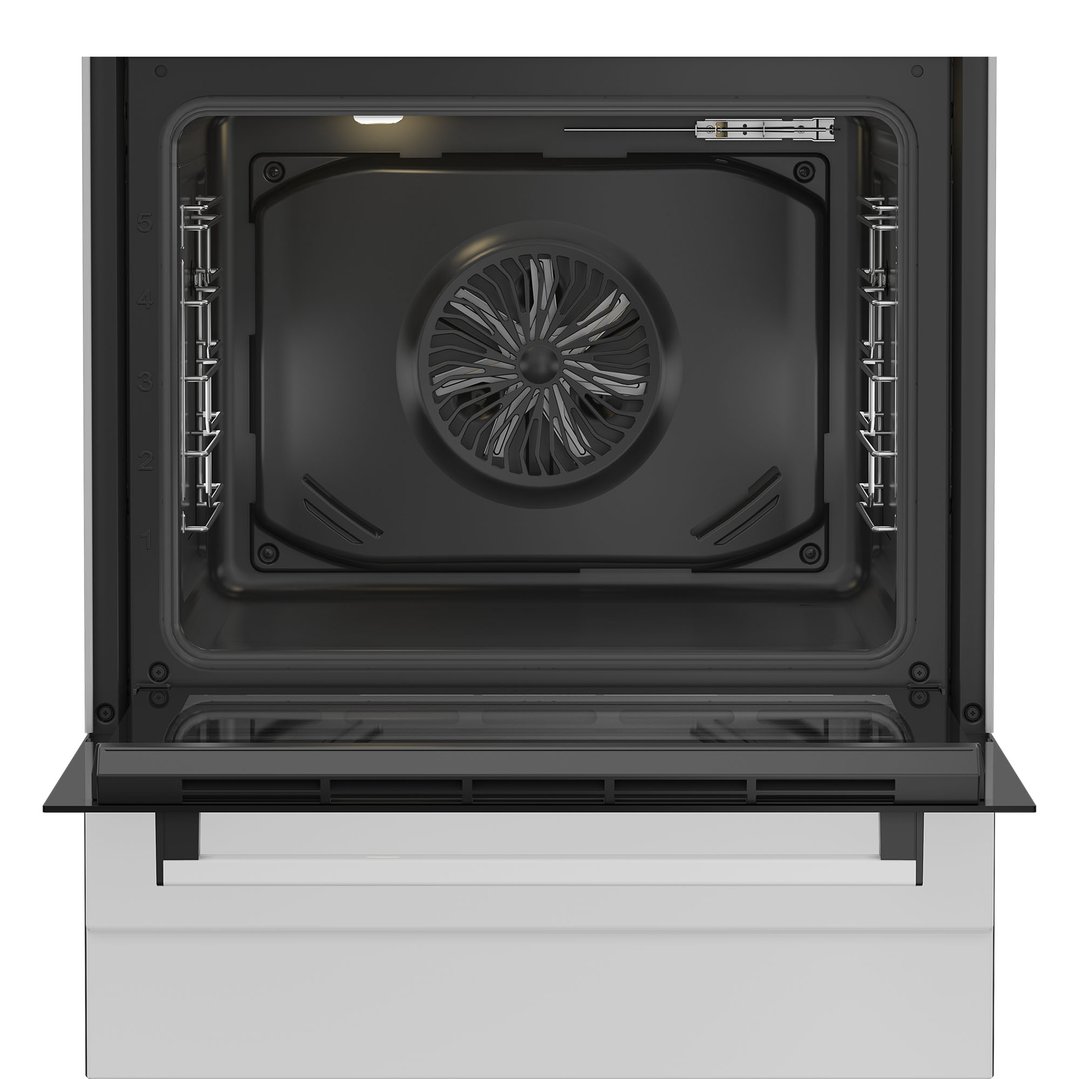 Beko Aeroperfect 60cm Freestanding Cooker and Electric Hotplate Cooktop - White BFCB60EMW