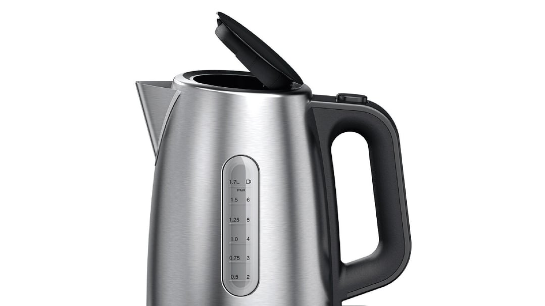 Braun PurShine 1.7L Kettle Stainless Steel/Black WK1500BK
