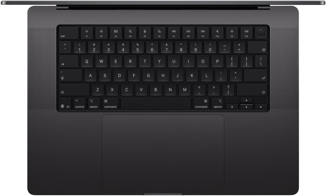 Apple 16" MacBook Pro M5 Pro chip with 18‑core CPU and 20‑core GPU, 48GB, 1TB SSD - Space Black MGEC4X/A