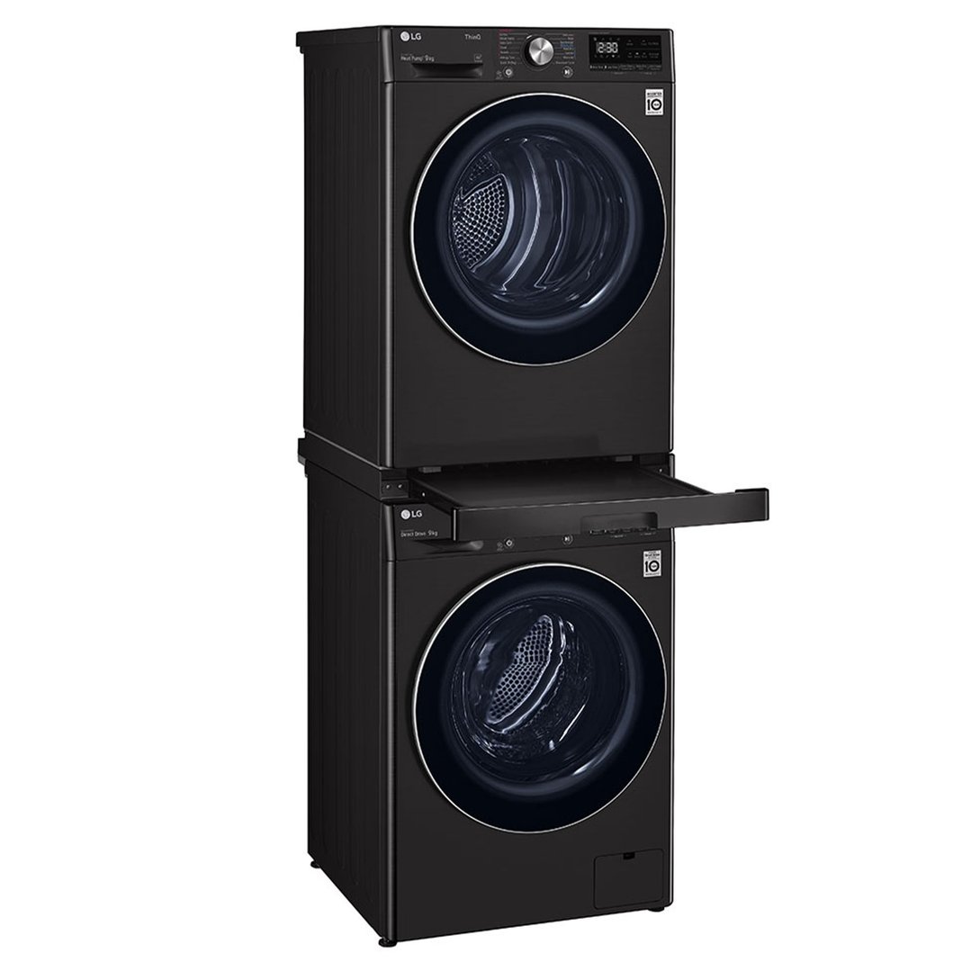 LG Black Washing Machine Stacking Kit STKIT-BK