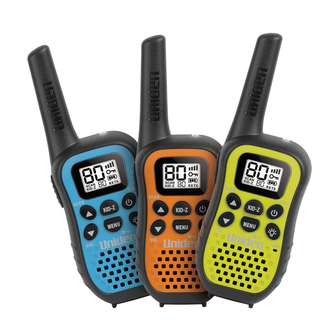 Uniden 80 Channel UHF CB Handheld Radio Triple Colour Pack UH45-3