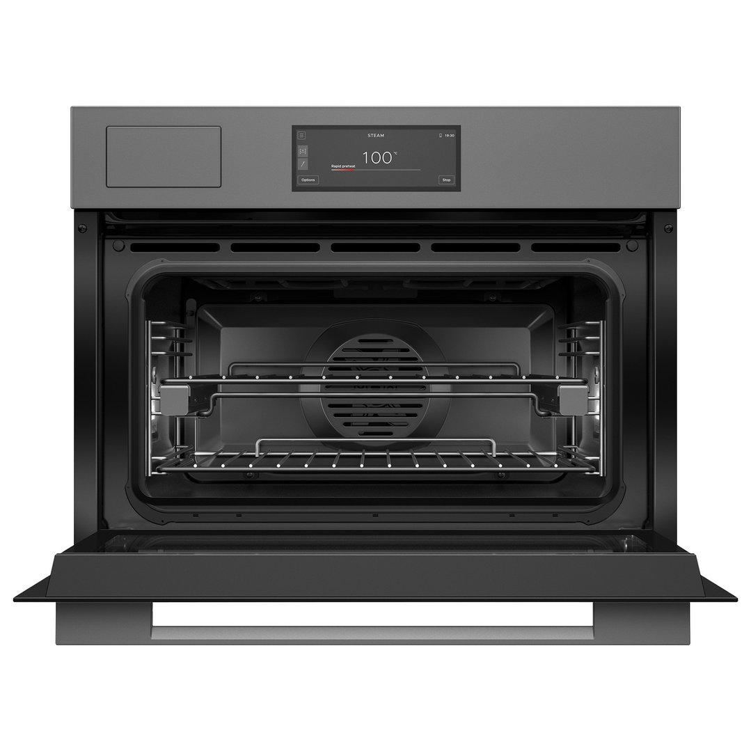 Fisher & Paykel 60cm Minimal Compact Combi-Steam Oven, Grey OS60NAMVUG5