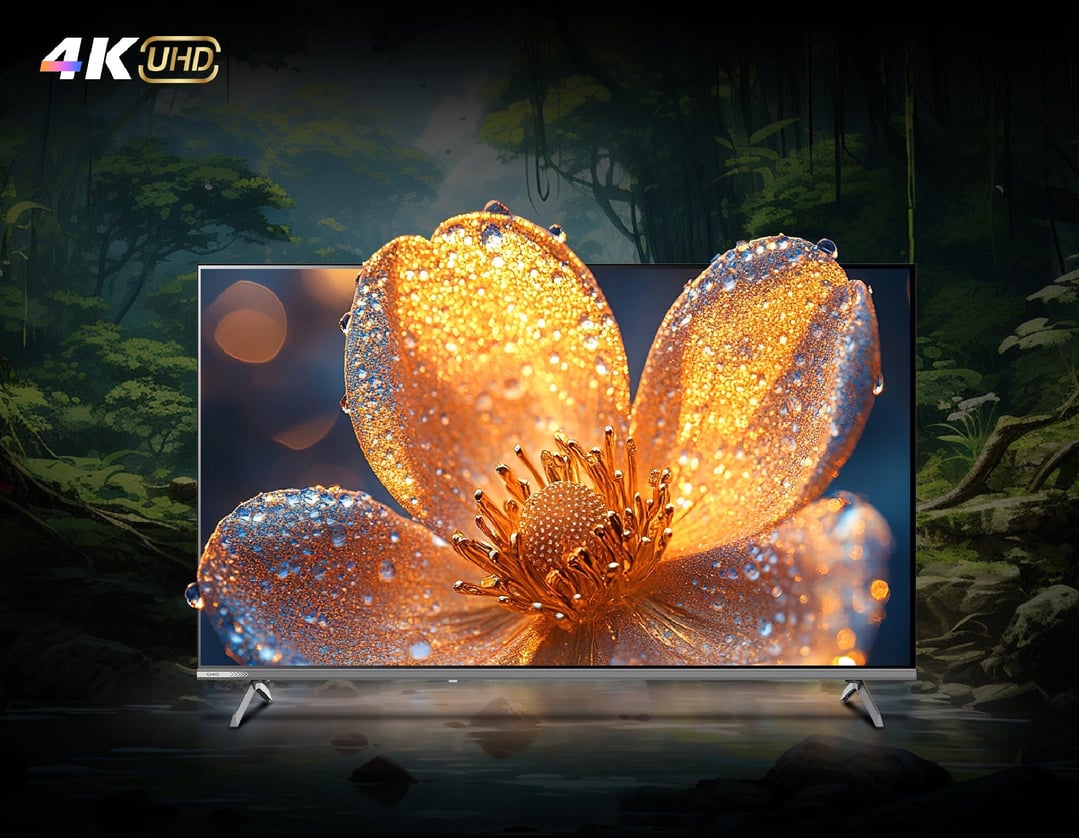 Chiq 43" QLED 4K Google Framless TV (2025) U43QM10