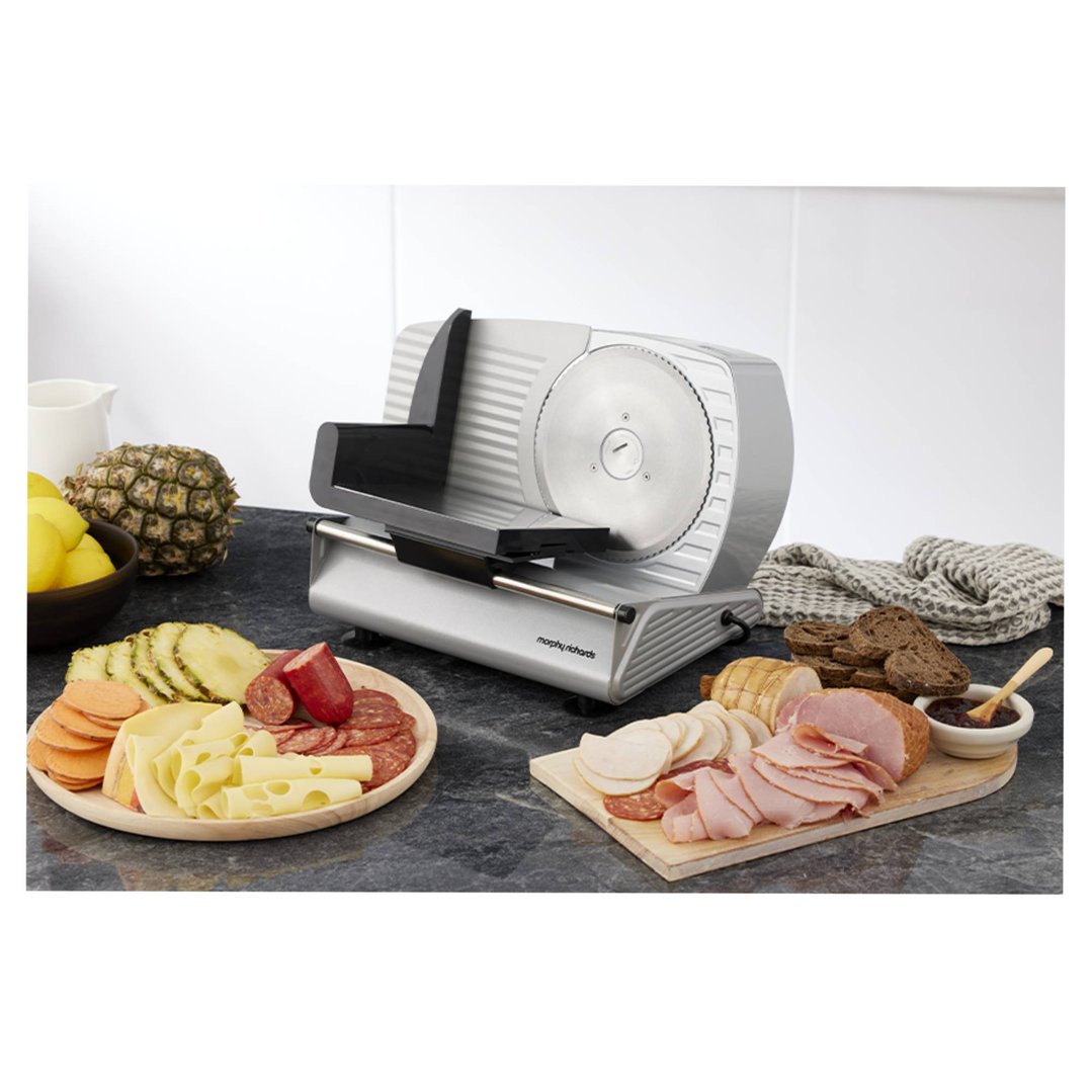Morphy Richards Electric Food Slicer MRFS33SSDC
