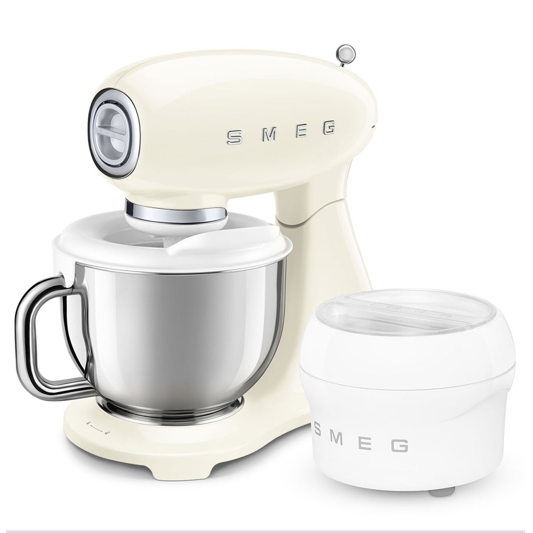 Smeg 50's Style Retro Stand Mixer - Cream SMF05CRAU