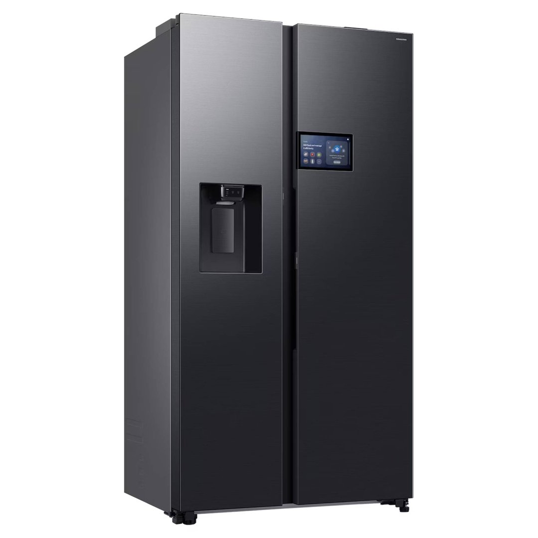 Samsung 615L Side-by-Side Refrigerator AI Home - Black SRS6500BA