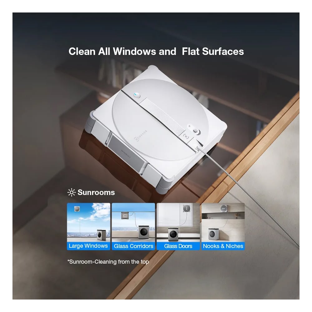 Ecovacs WINBOT W3 OMNI Window Cleaning Robot WINBOT-W3-OMNI