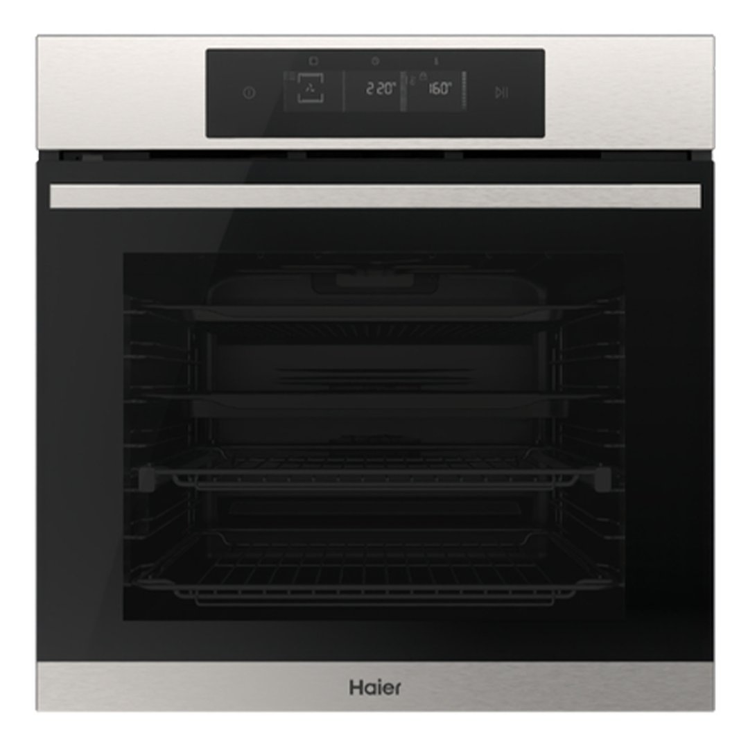 Haier 60cm 500 Series Built-in Oven, 14 Function, Pyrolytic Stainless Steel HWO60S14TPX6