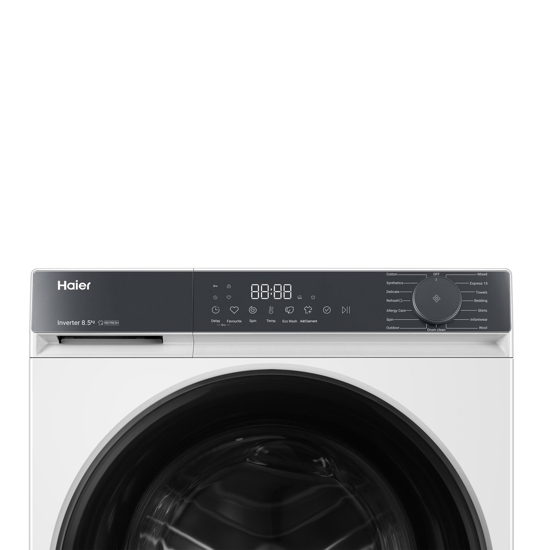 Haier 8.5kg 300 Series Front Load Washing Machine - White HWF85KW1