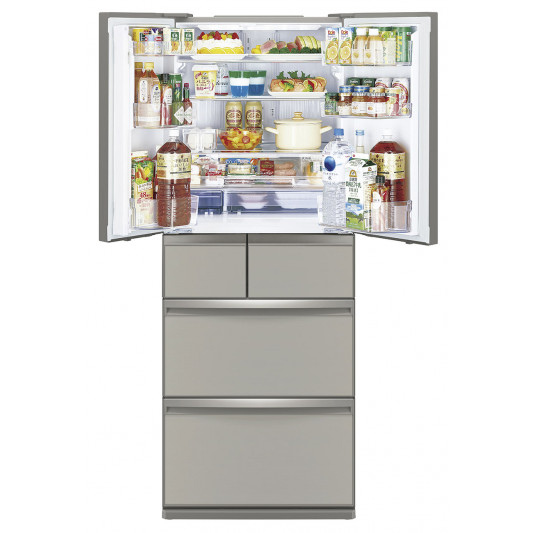 Mitsubishi Electric 470L Multi Drawer Fridge Argent Silver MR-WX470F-S-A