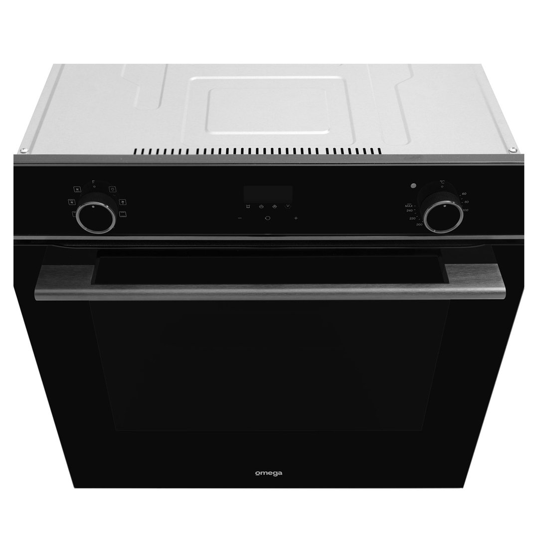 Omega 60cm 8 Function Fan forced Oven with Touch Time. OBO608M