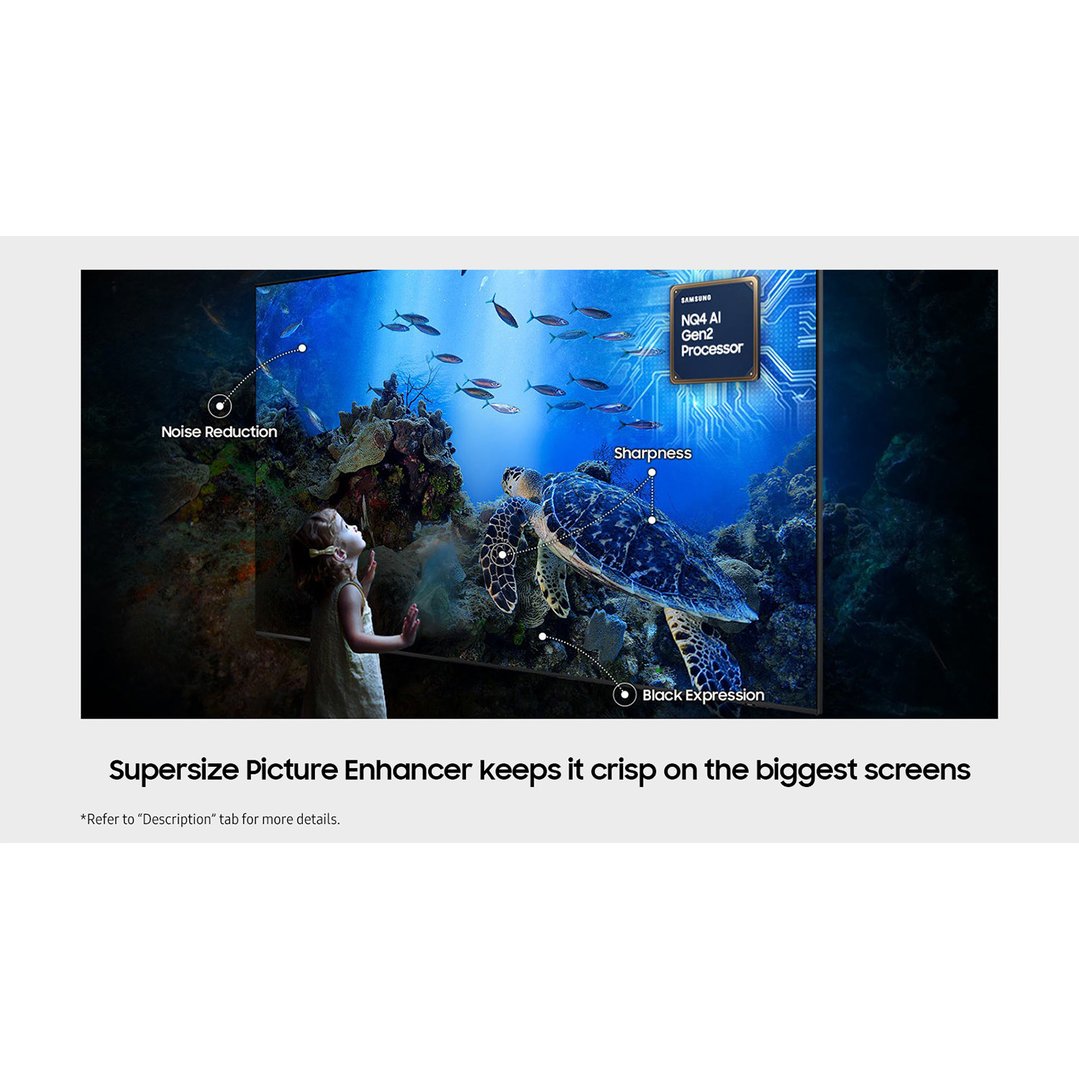 Samsung 100" QN80F NeoQLED 4K MiniLED Smart AI TV 2025 QA100QN80FWXXY