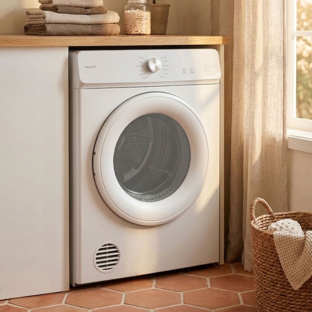 Inalto 8kg Vented Dryer White IVD28W