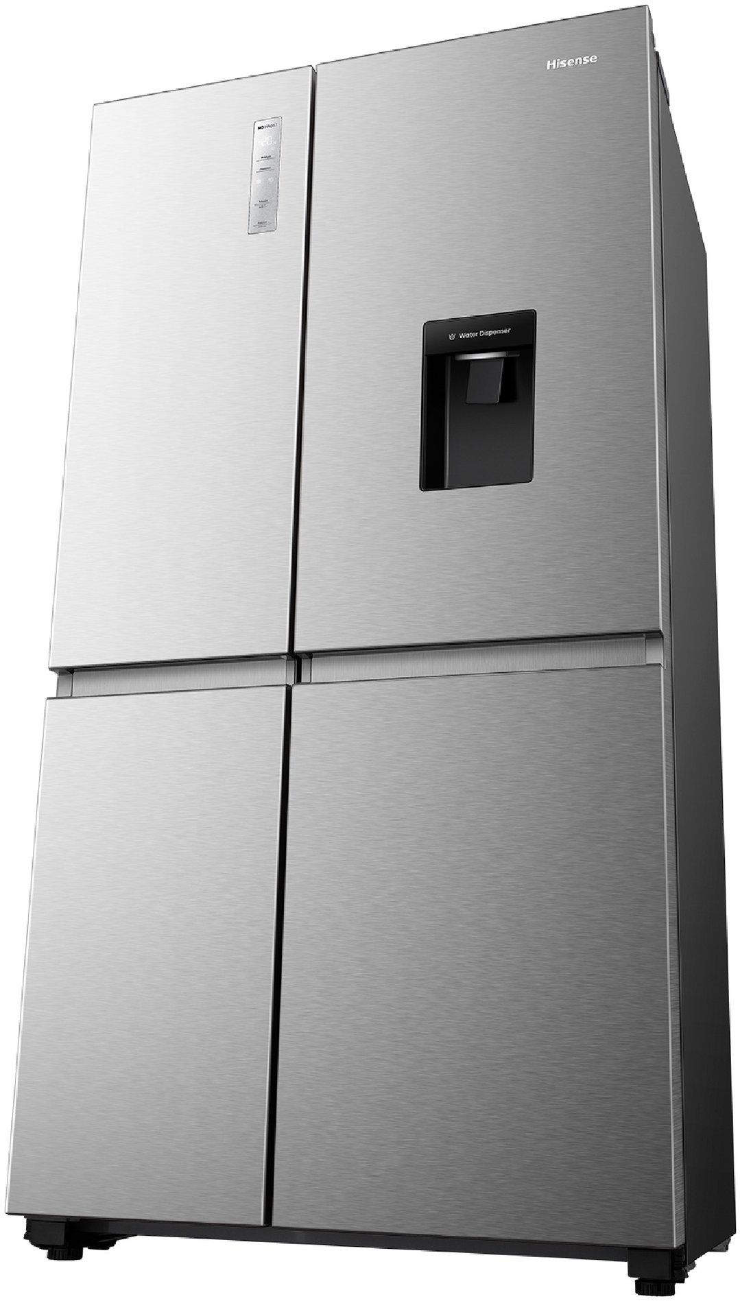 Hisense 649L PureFlat Side by Side Fridge, Silver HRSBS649SW