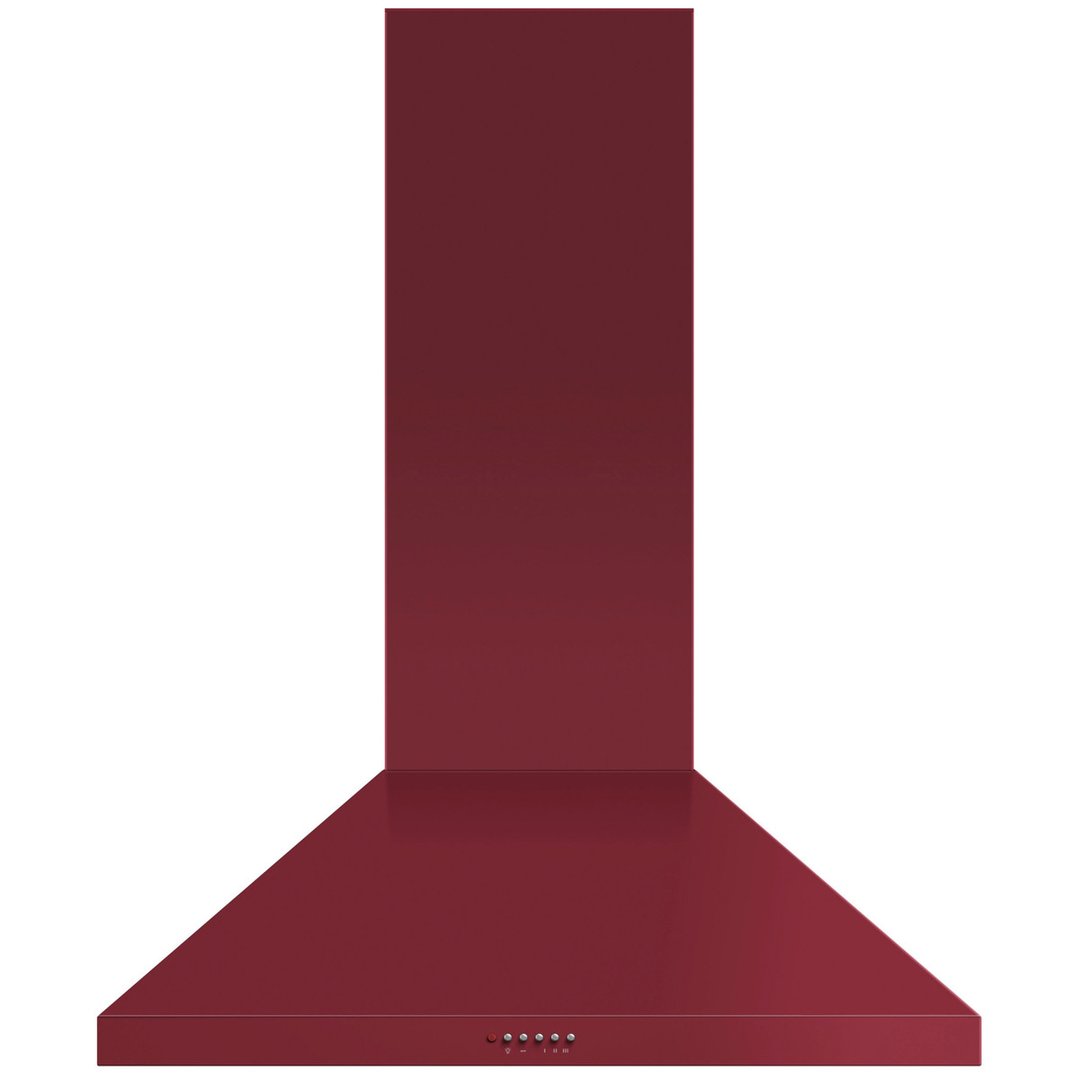 Fisher & Paykel 90cm Pyramid Chimney Wall Rangehood Red HC90PCR1