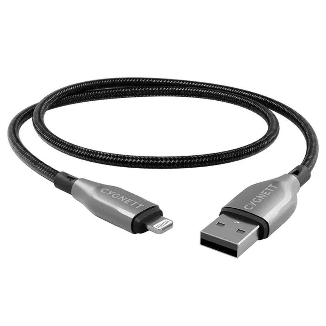 Cygnett Lightning to USB-A Cable 2M - Black CY4660PCCAL