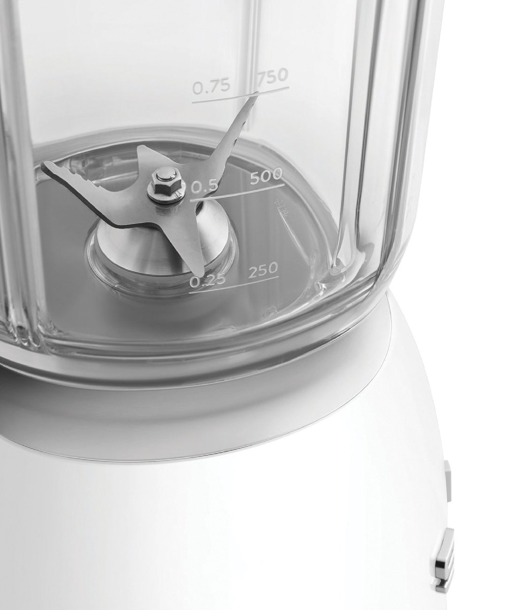 Smeg 50's Retro Style Bench Blender White BLF03WHAU
