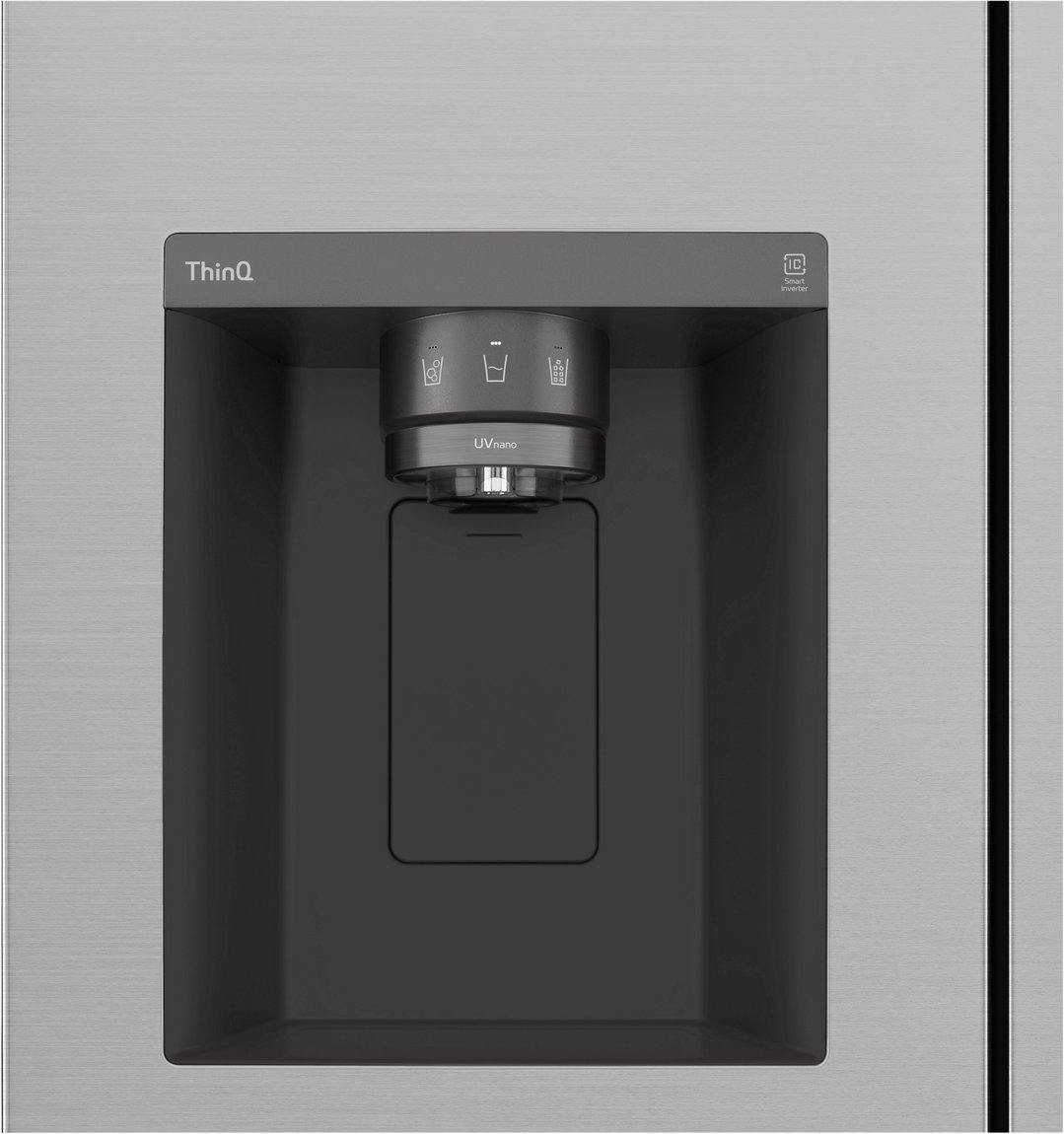 LG 635L Side by Side Fridge in Stainless Finish GS-L600PL