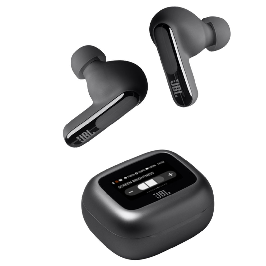 JBL Live Beam 3 True Wireless Nosie Cancelling Headphones - Black