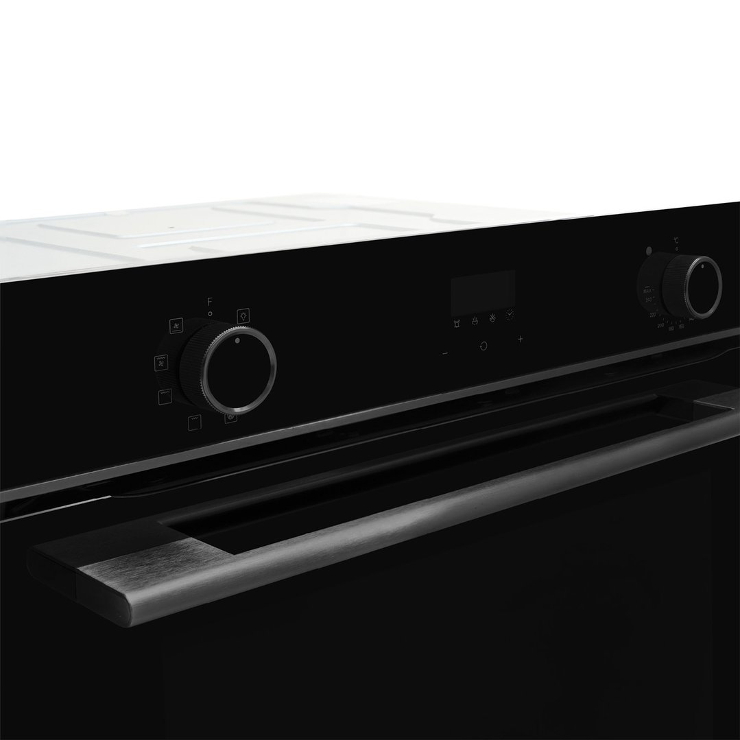 Omega 60cm 8 Function Fan forced Oven with Touch Time. OBO608M