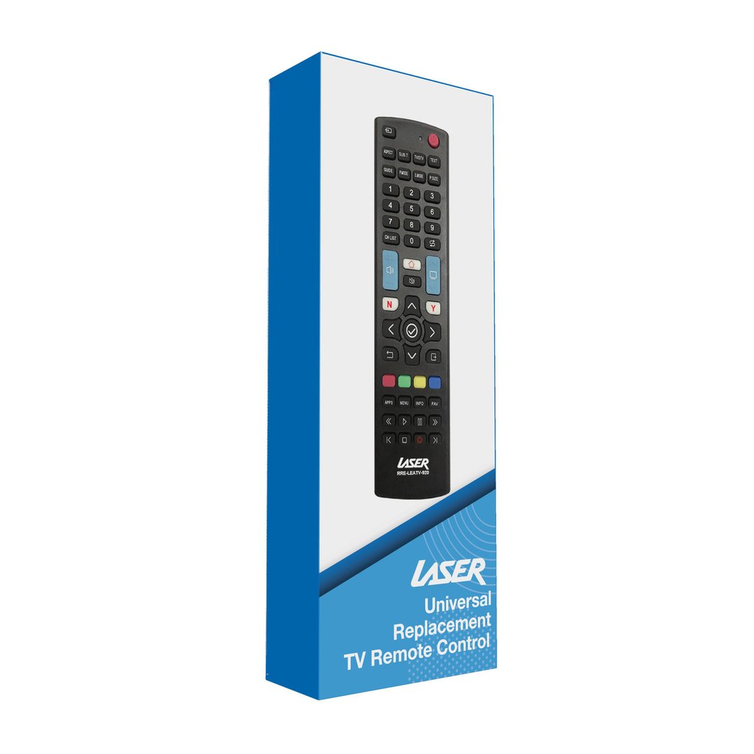 Laser Universal TV Remote for Smart & LED TVs RRE-LEATV-920