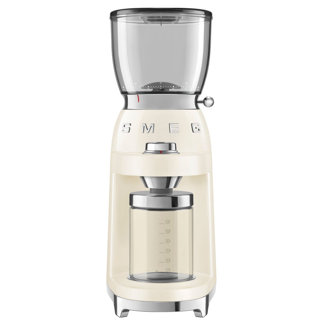 Smeg Coffee Grinder Cream CGF11CRAU Buy Online with Afterpay