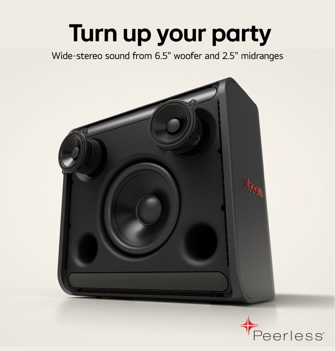 LG xboom Stage 301 Portable Bluetooth Speaker STAGE301