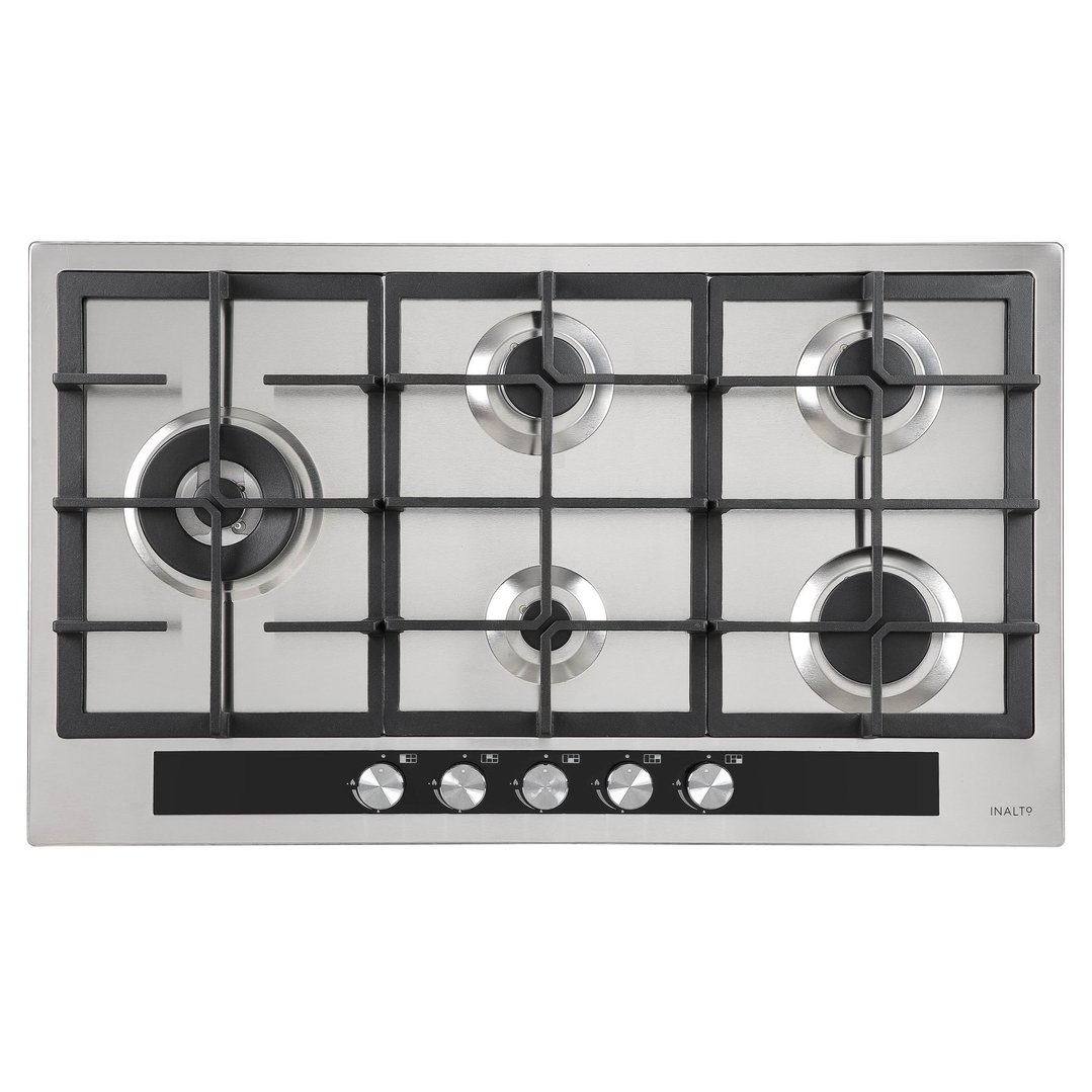 Inalto 90cm Gas Cooktop ICG905W. Buy Online with Afterpay & ZipPay
