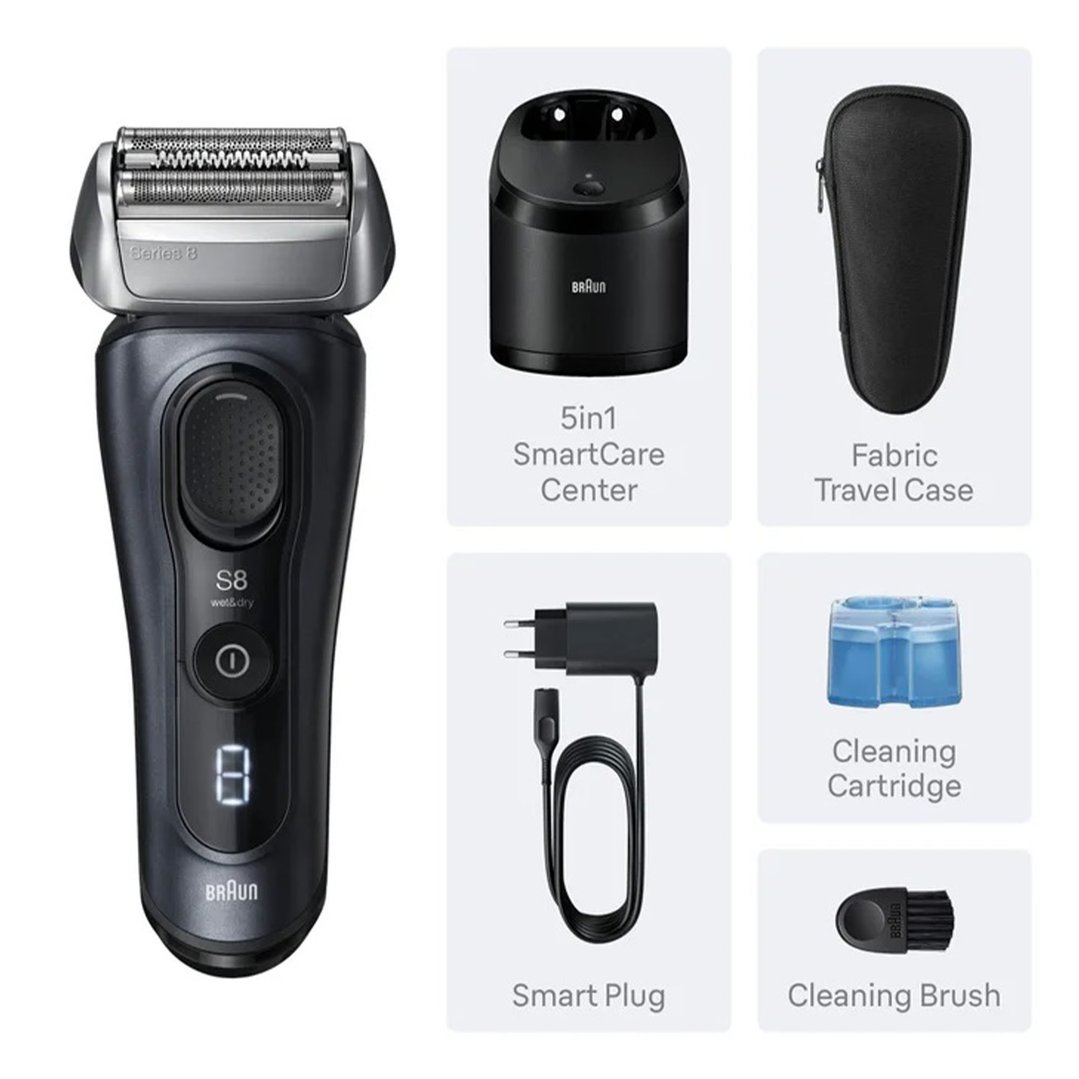 Braun Series 8 Wet & Dry Electric Shaver 8663CC