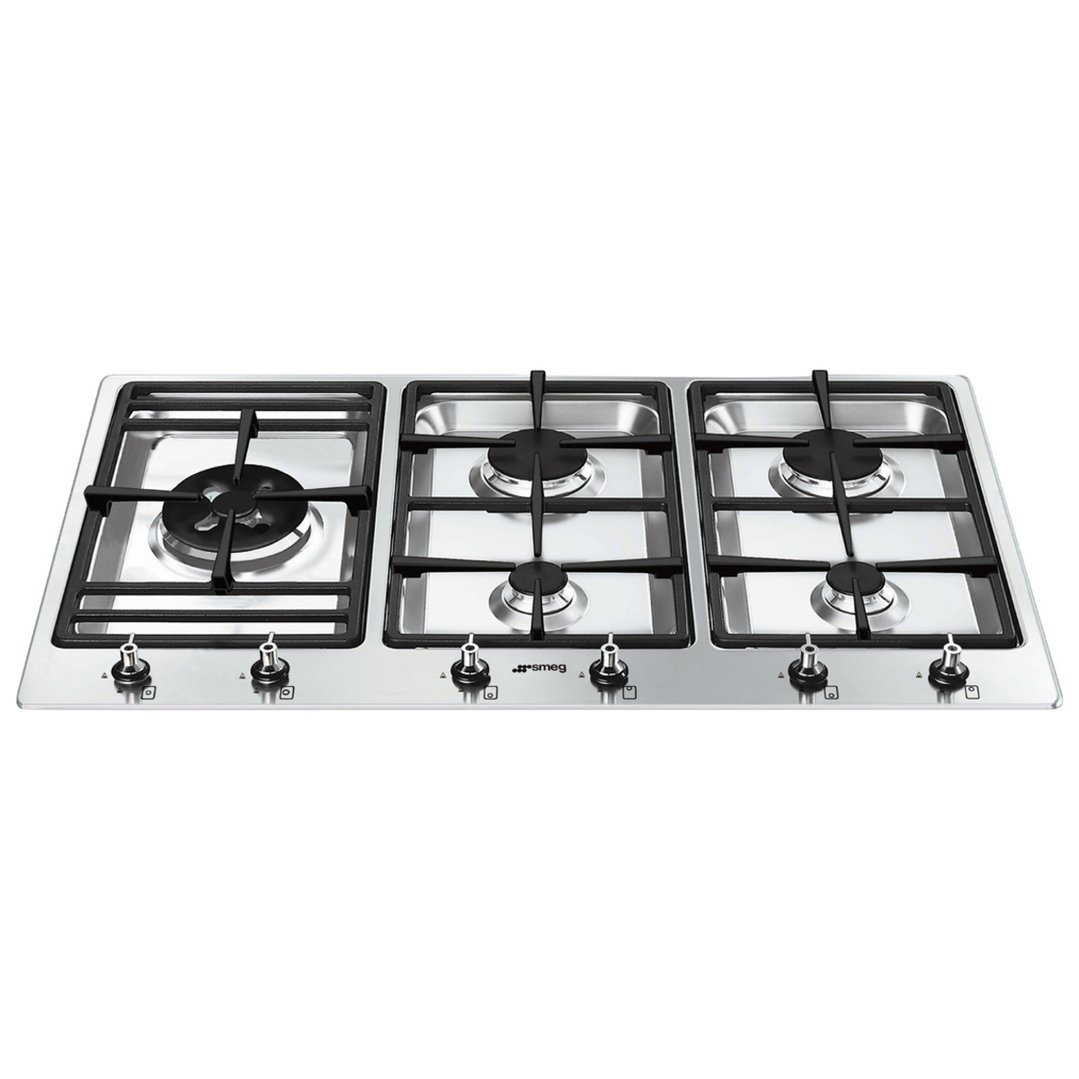 Smeg 90cm Gas Cooktop PSA906-5