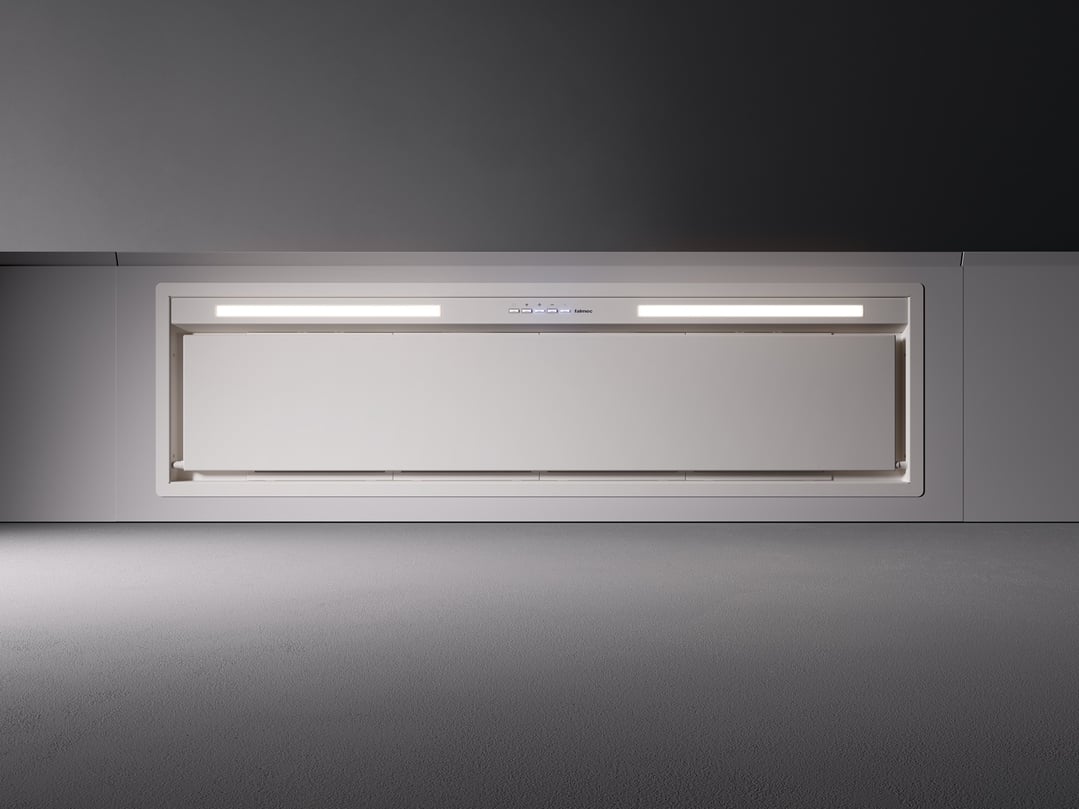 Falmec Gruppo Incasso Plus - 105cm Undermount Stainless White F3GI10W2