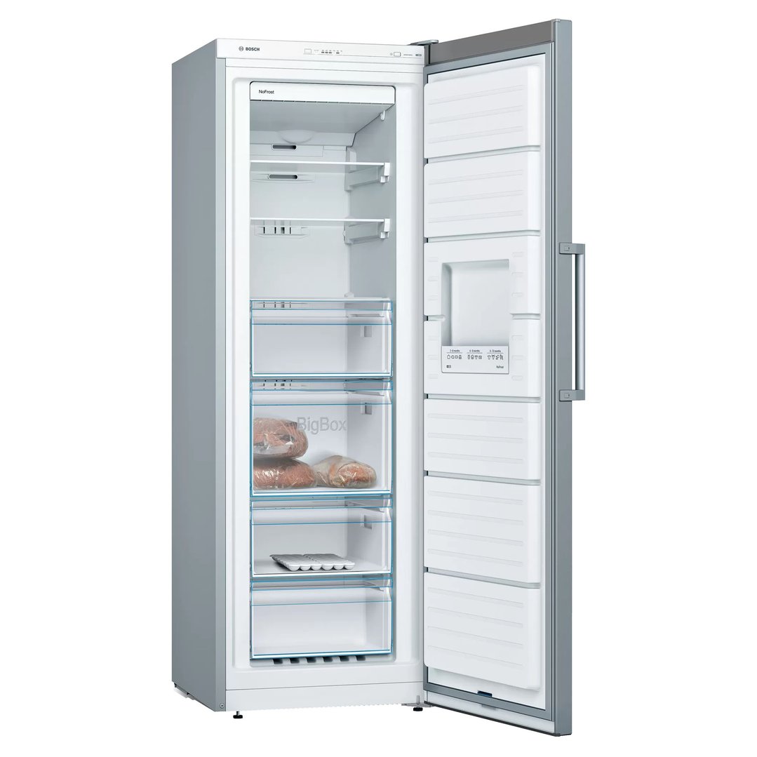 Bosch Series 4 Free-Standing Freezer Stainless Steel GSN33VI3A