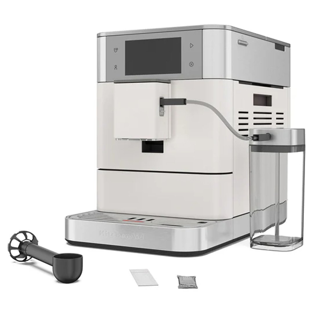 Kitchenaid Fully Automatic Espresso Machine with Milk Container Porcelain 5KES8558APL